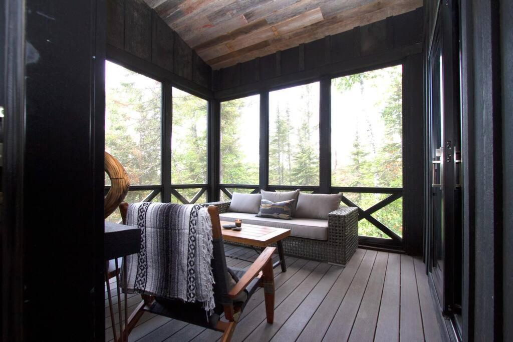New Rustic Modern Cabin At Lutsen Mountains Eksteriør billede
